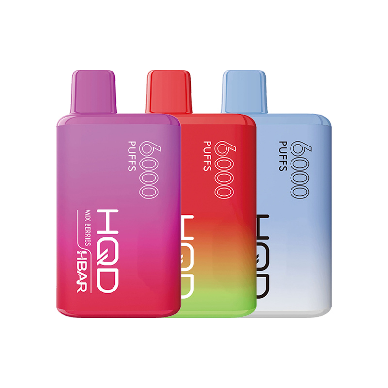 10x HQD HBar 6000 Puffs
