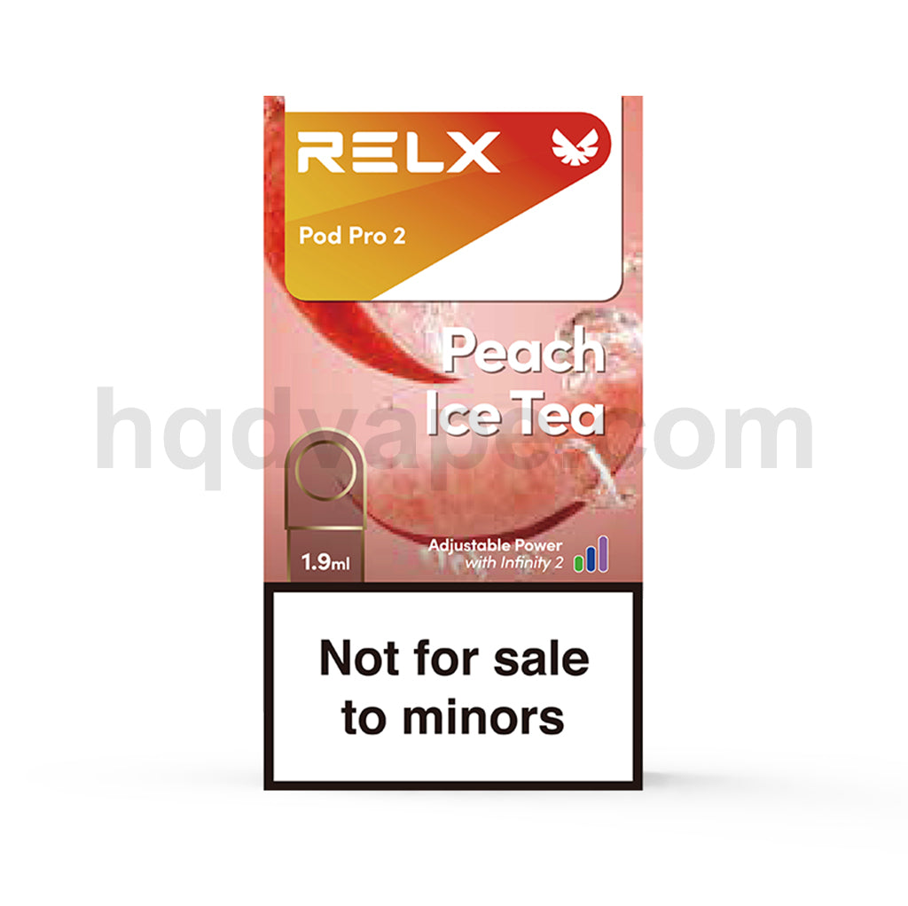 RELX Pod Pro 2 - Peach Ice Tea HQD VAPE SHOPS RELX Pod Pro 2 - Peach Ice Tea HQD VAPE SHOPS