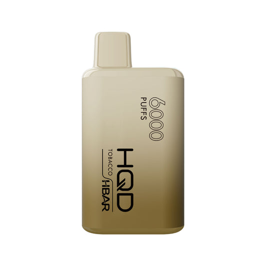 HQD Hbar Disposable Vape 6000 puffs - Tobacco