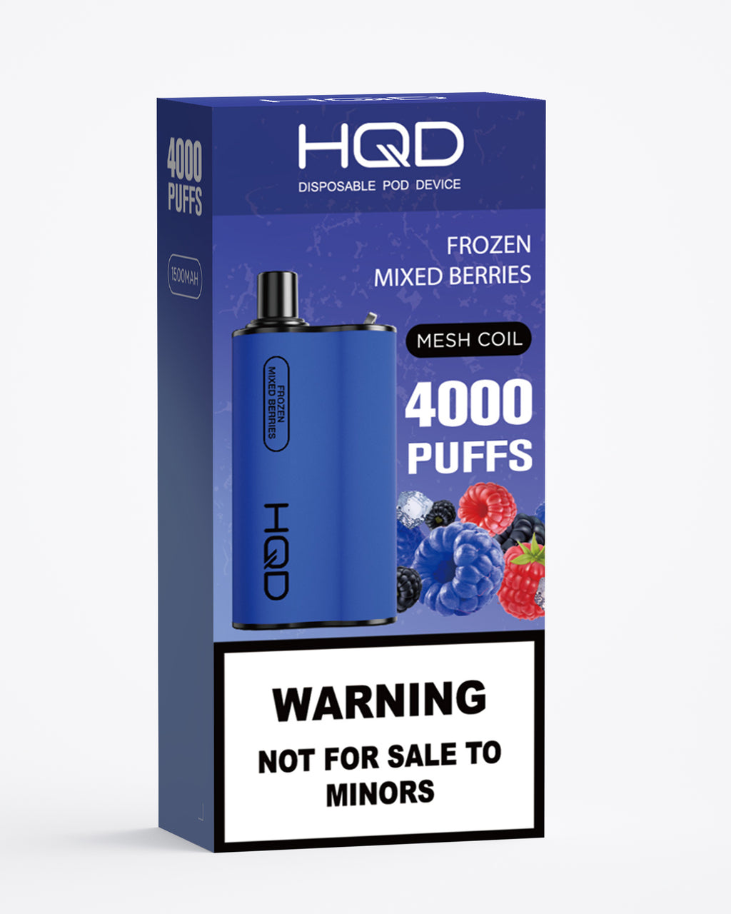 HQD Box Disposable Vape 4000 puffs - Frozen Mixed Berries HQD VAPE SHOPS HQD Box Disposable Vape 4000 puffs - Frozen Mixed Berries HQD VAPE SHOPS