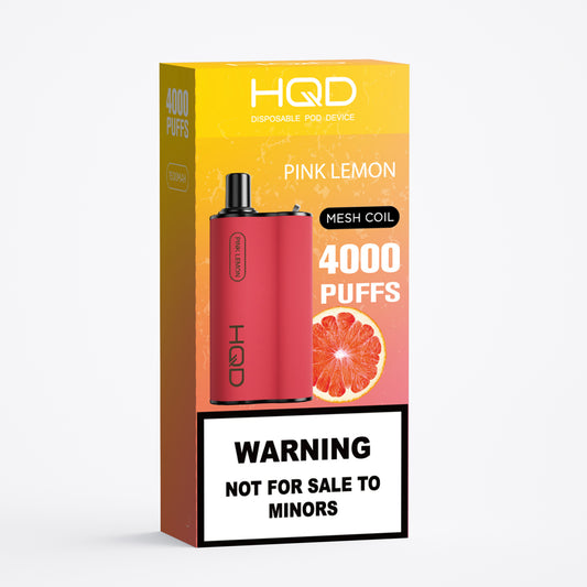 HQD Box Disposable Vape 4000 puffs - Pink Lemon